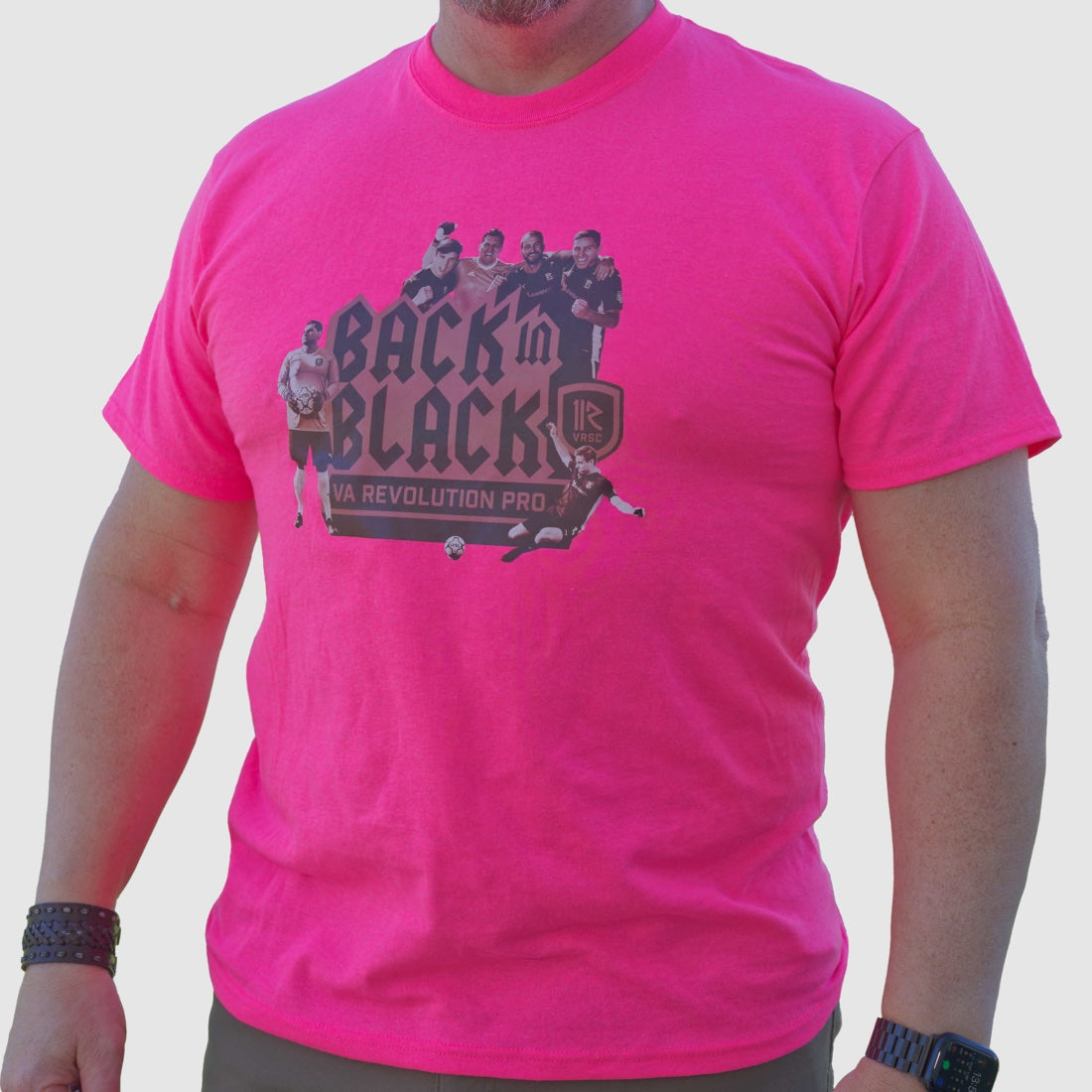 Back in Black Players Tee