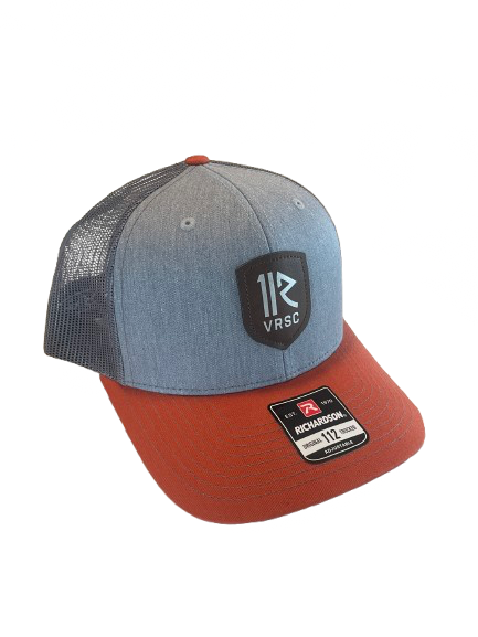Grey and Orange Trucker Hat