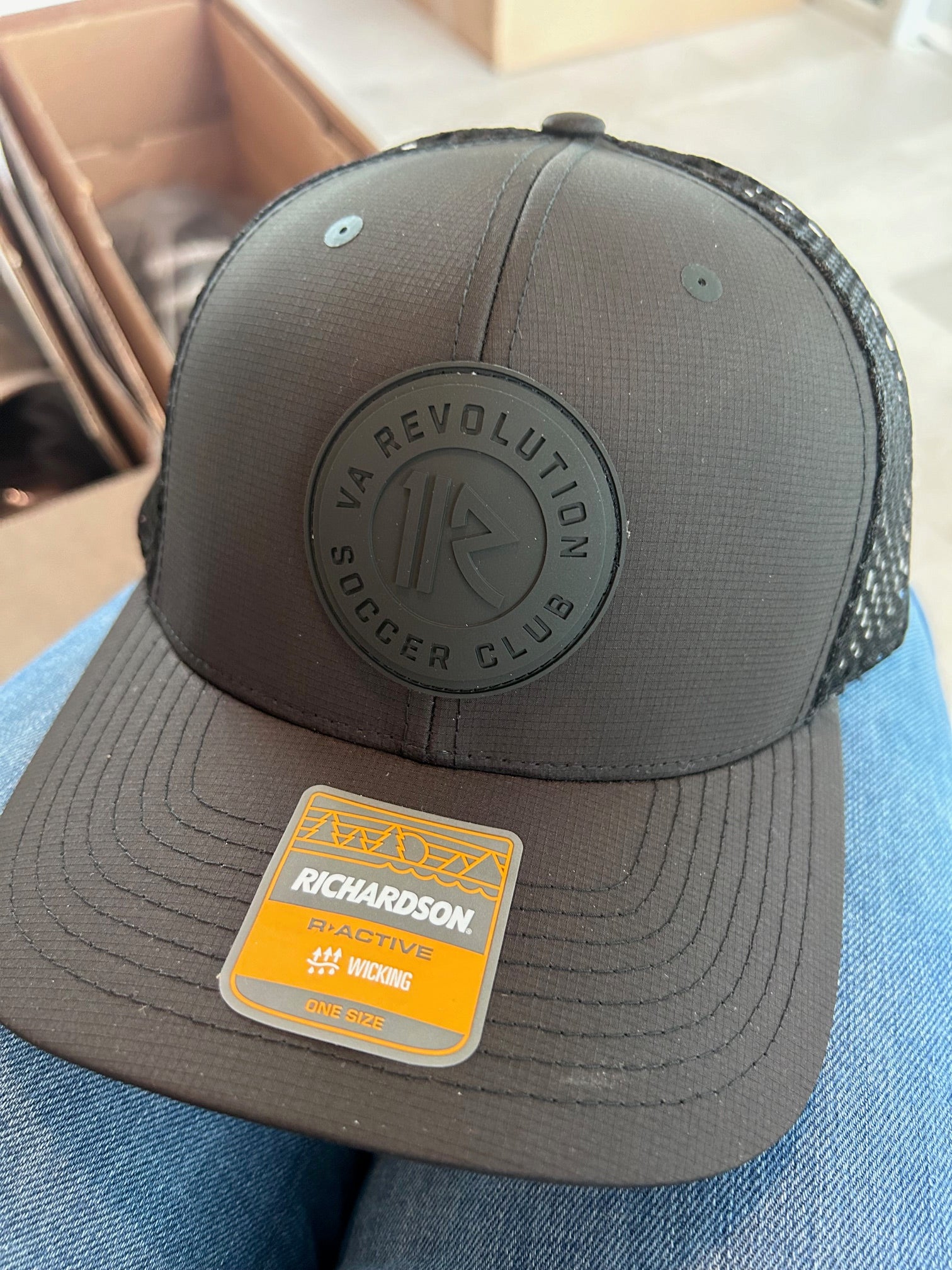 Trucker Hat Black on Black