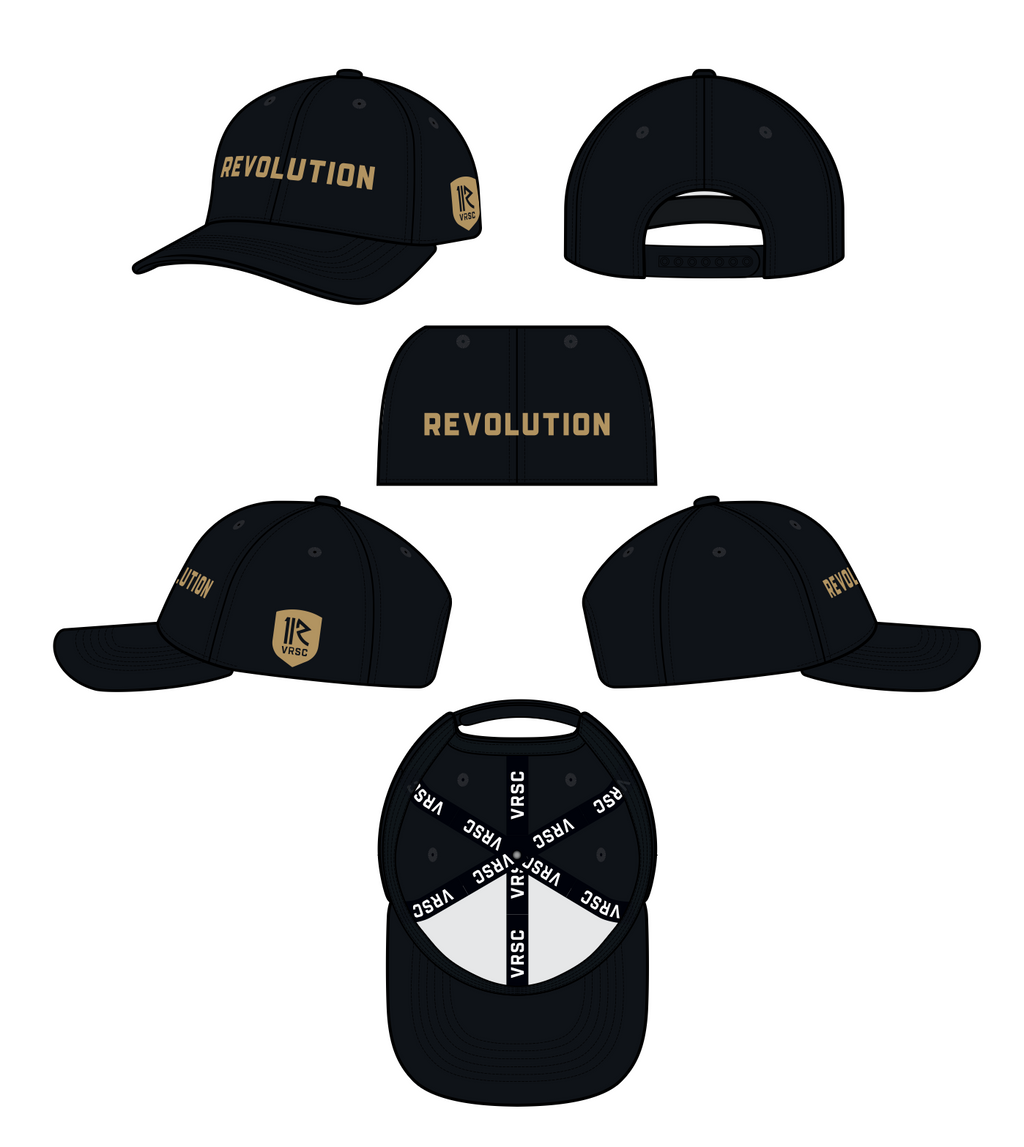 Black Revolution Baseball Hat