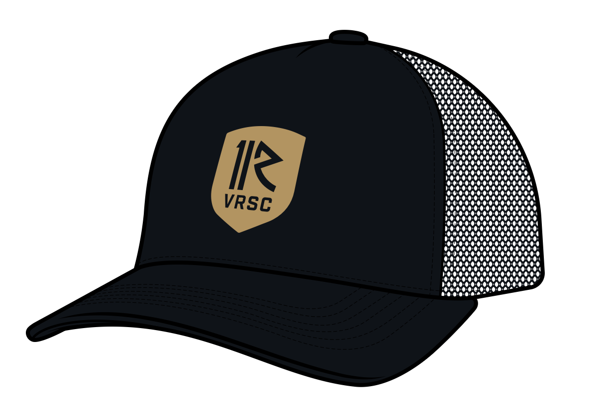 Black Crest Trucker Hat