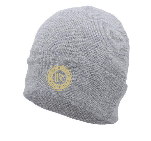 PRE-ORDER NOW - VA Rev Light Grey Premium Cuff Beanie