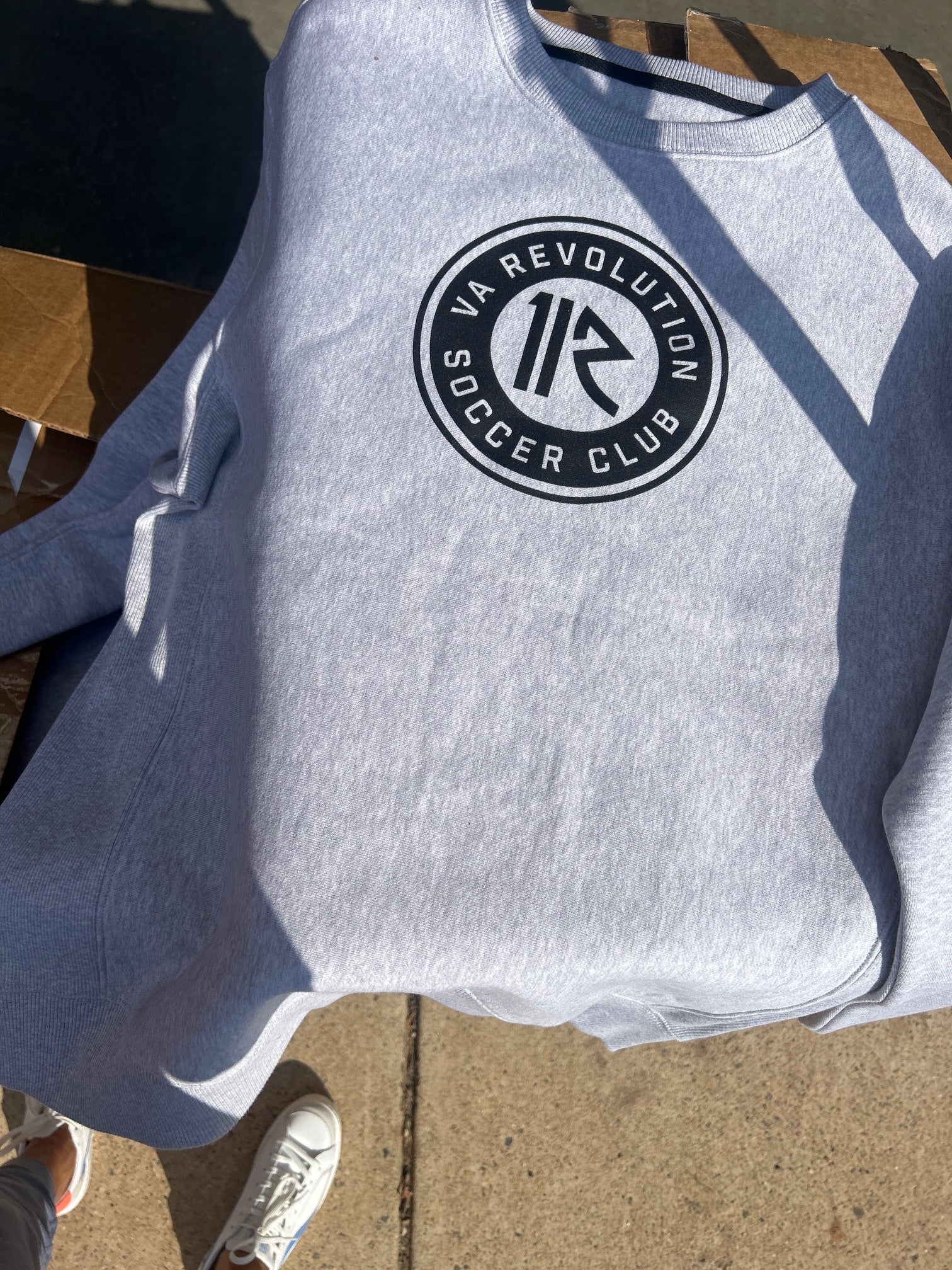 Crewneck Sweatshirt- Grey