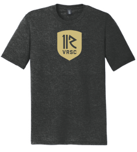 Grey 1R Crest VRSC Tee