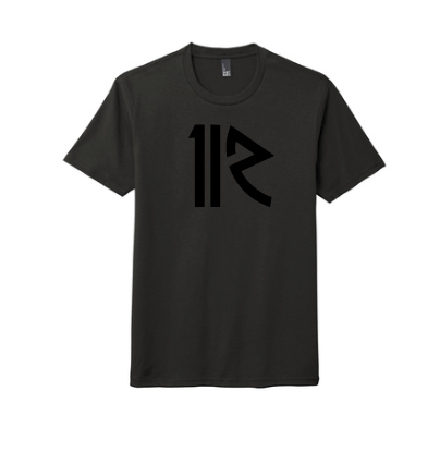 1R Tee - Black on Black